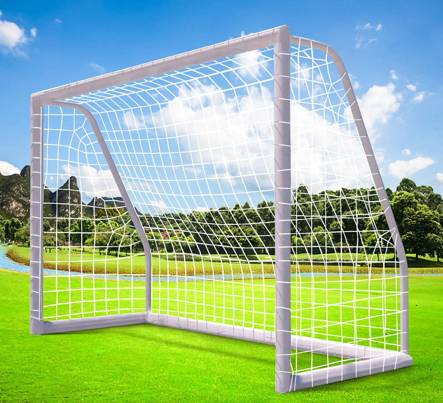 Soccer Goals -for BackyardForza Soccer GoalWeatherproof and Portable Big Soccer Goal for BackyardPorterias de Futbol Soccer Arcos de Futbol for Outdoors Practice Training8x6FT10x6.5FT
