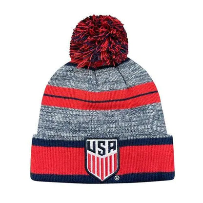 Icon Sports U.S. Soccer Federation Soccer Beanie – Logo Life Unisex Pom Beanie