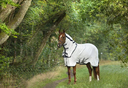 Horseware Ireland Rambo Natura Summer Sheet White/Navy 81