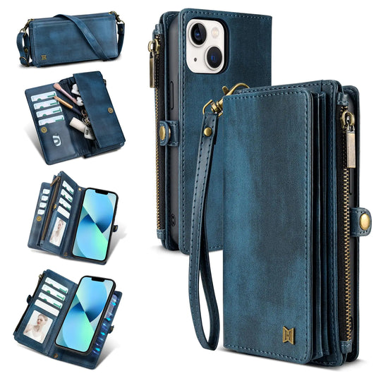 iPhone 13 Wallet Case (Holds Lipstick, Headphones, etc.)